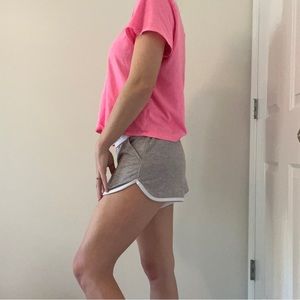 Jockey soft shorts with foldable waistband and pockets